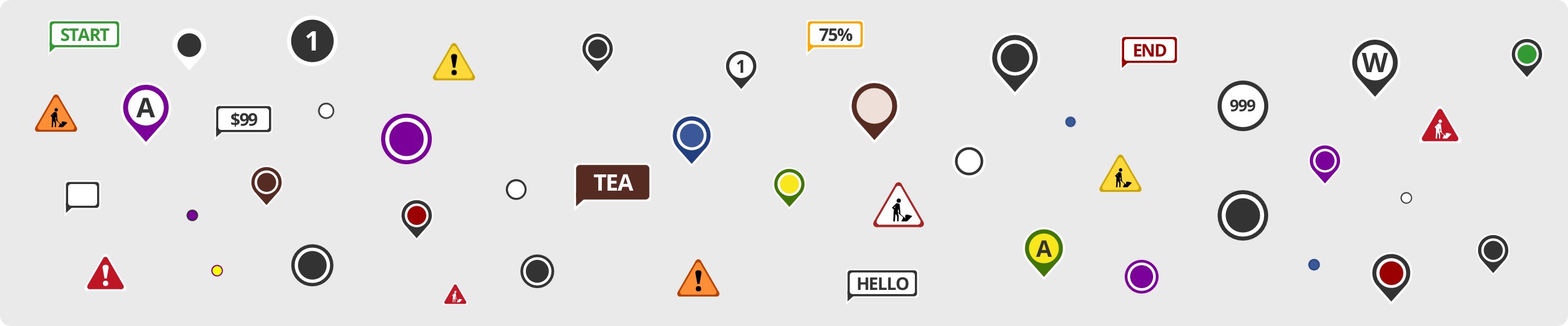 mapquest developer icons banner
